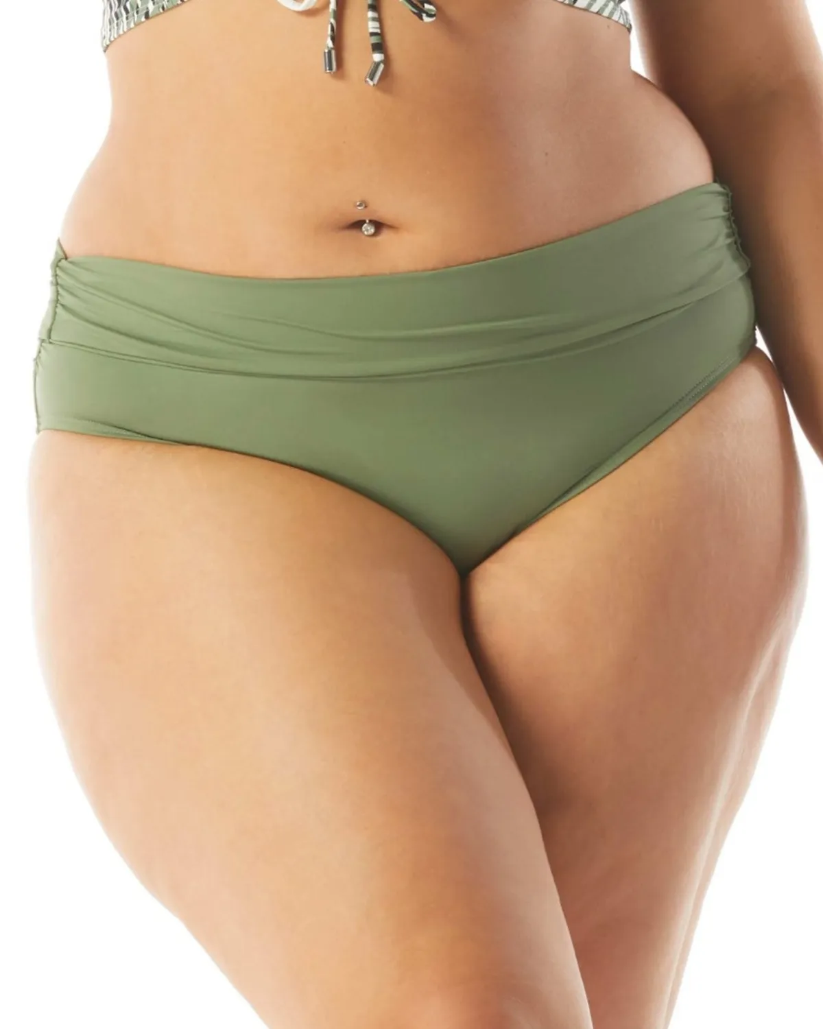 2024 Coco Reef Classic Solids Impulse Rollover Bikini Bottom (More colors available) - U95208