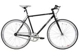 20"-700c TRA-FIX FIXIE FLIP FLOP STR8 HANDLEBAR. BLKWHITE V98005 EXTRA DISCOUNT