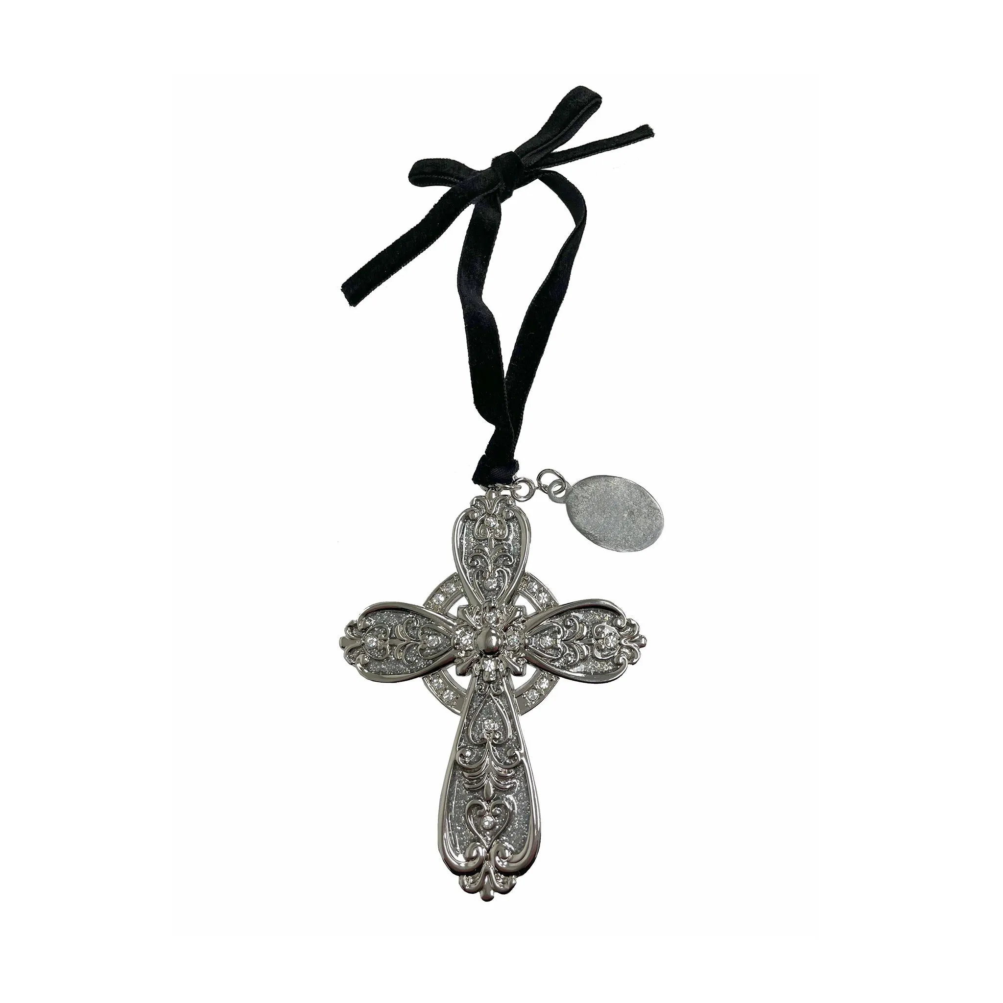 3D Cross Ornament with Engraving Tag by Creative Gifts
