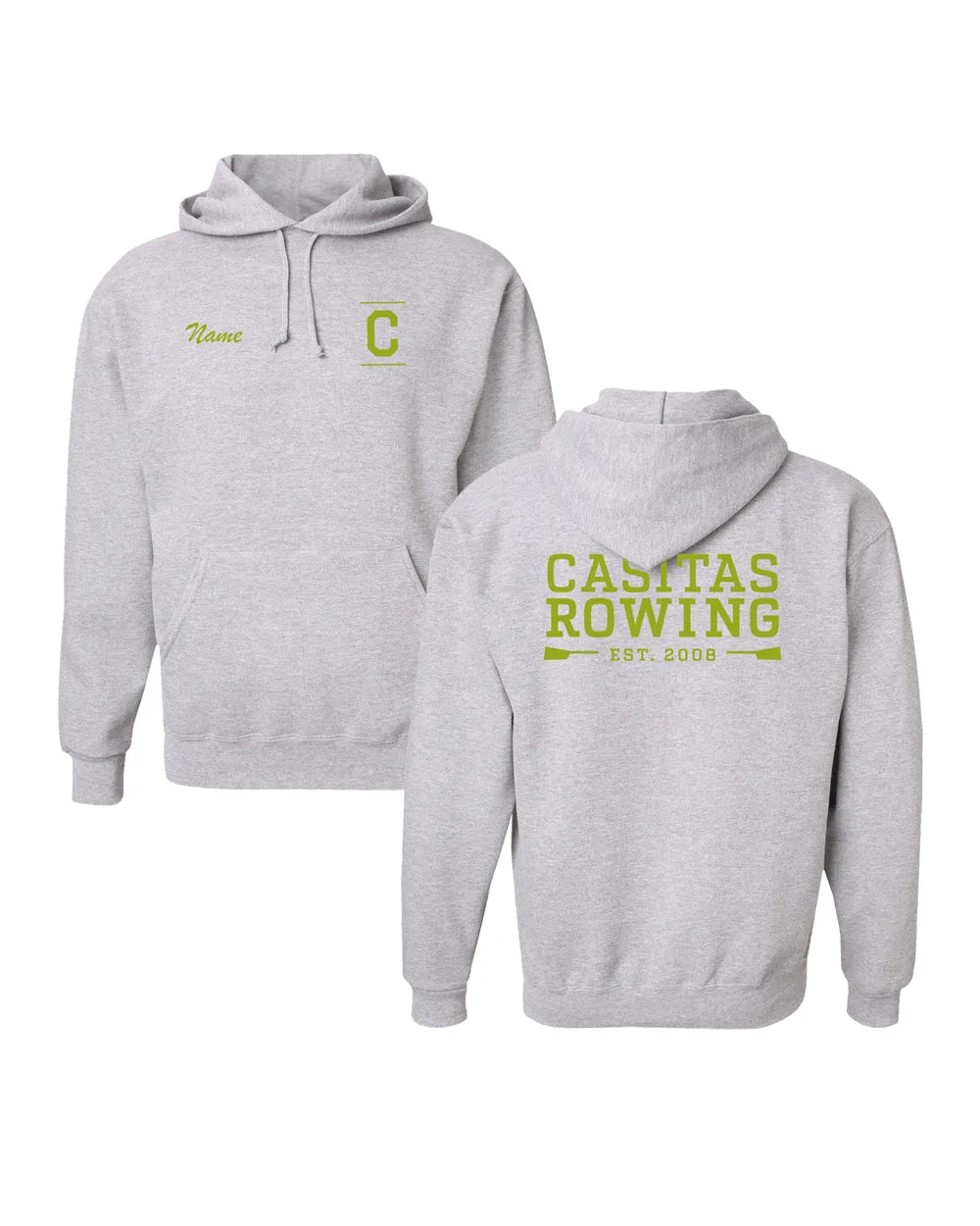50/50 Hooded Casitas Rowing Sweatshirt