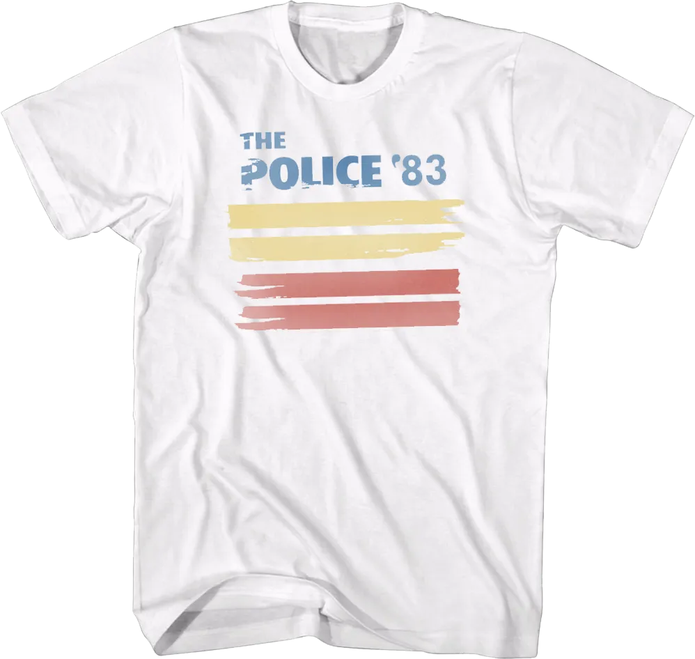 '83 Stripes The Police T-Shirt