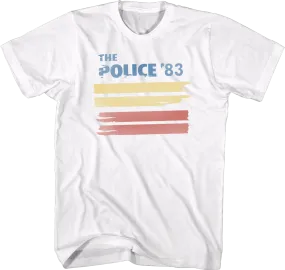 '83 Stripes The Police T-Shirt