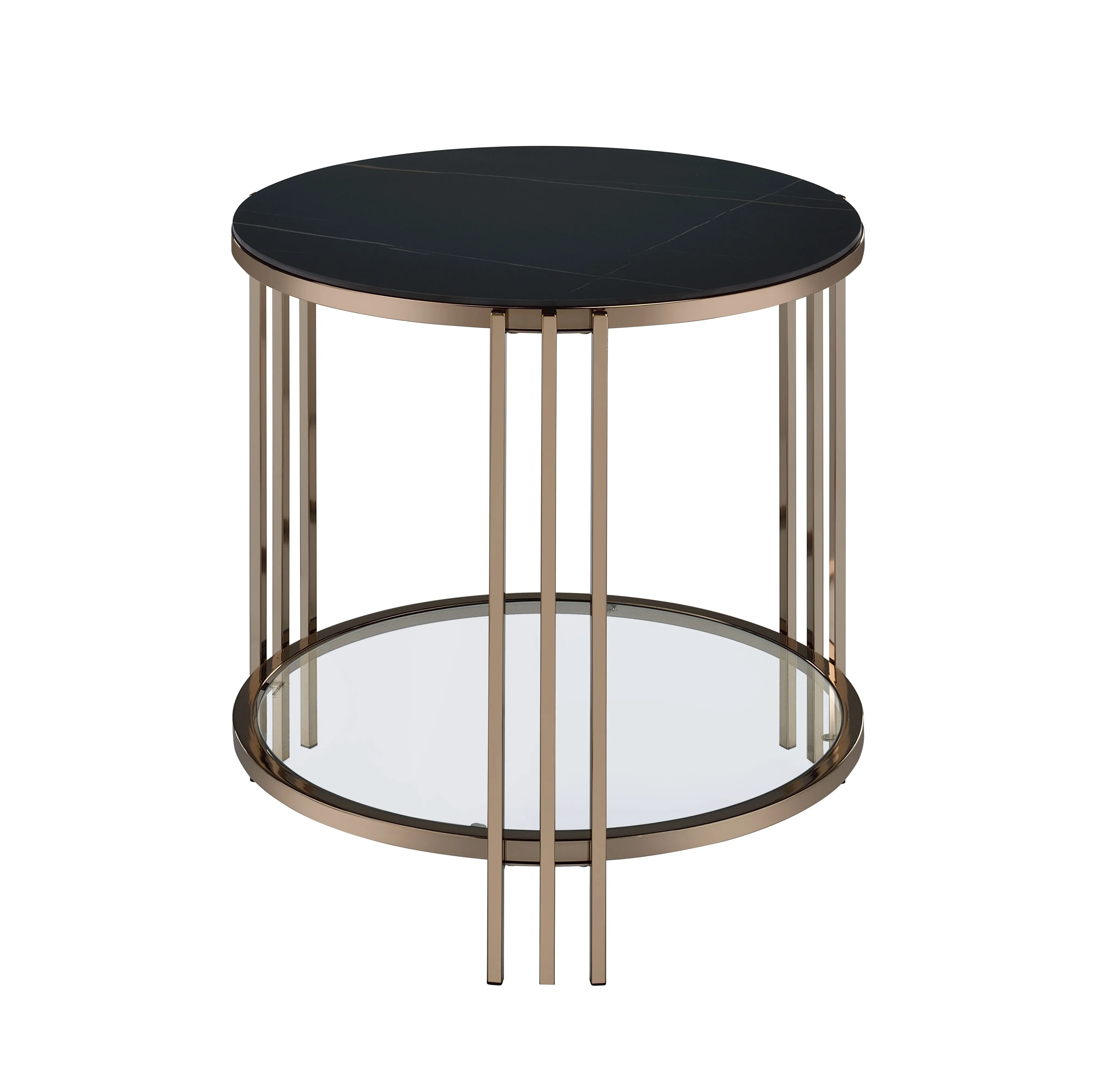 Abisha - Sintered Stone Top Round Table by Couch.com