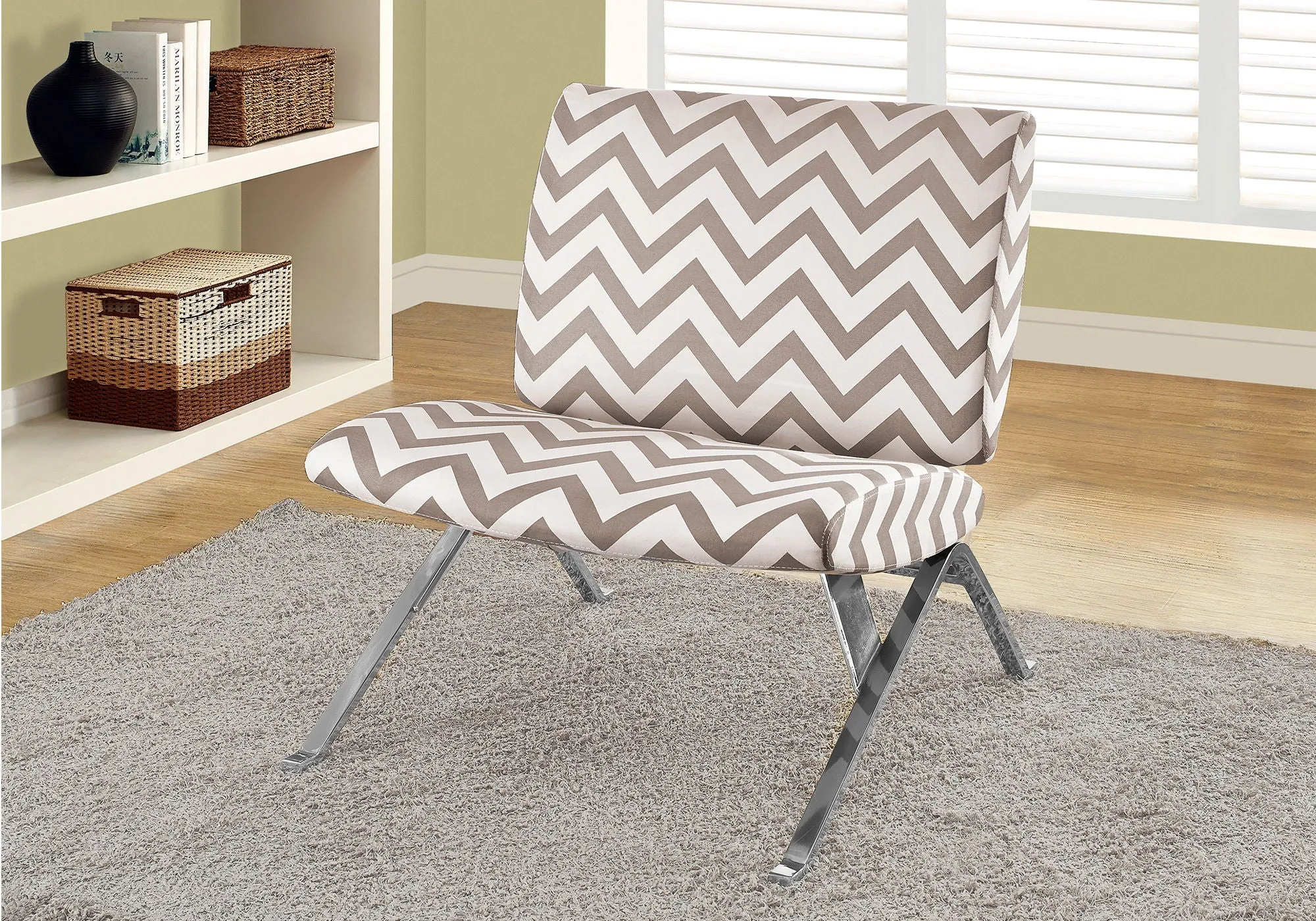 Accent Chair, Armless, Fabric, Living Room, Bedroom, Contemporary, Modern by Couch.com