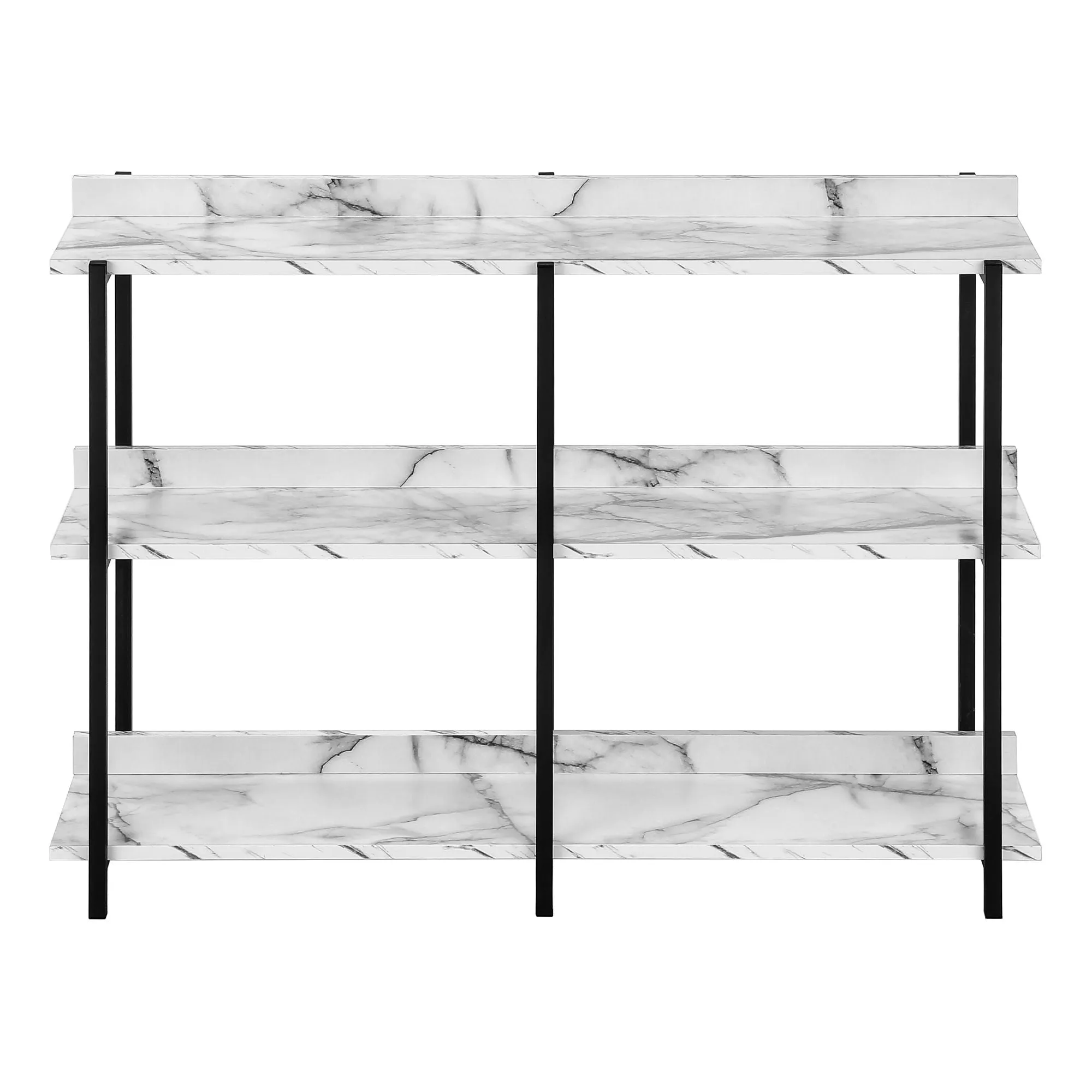 Accent Console Table For Entryway, 3 Tier Design by Couch.com