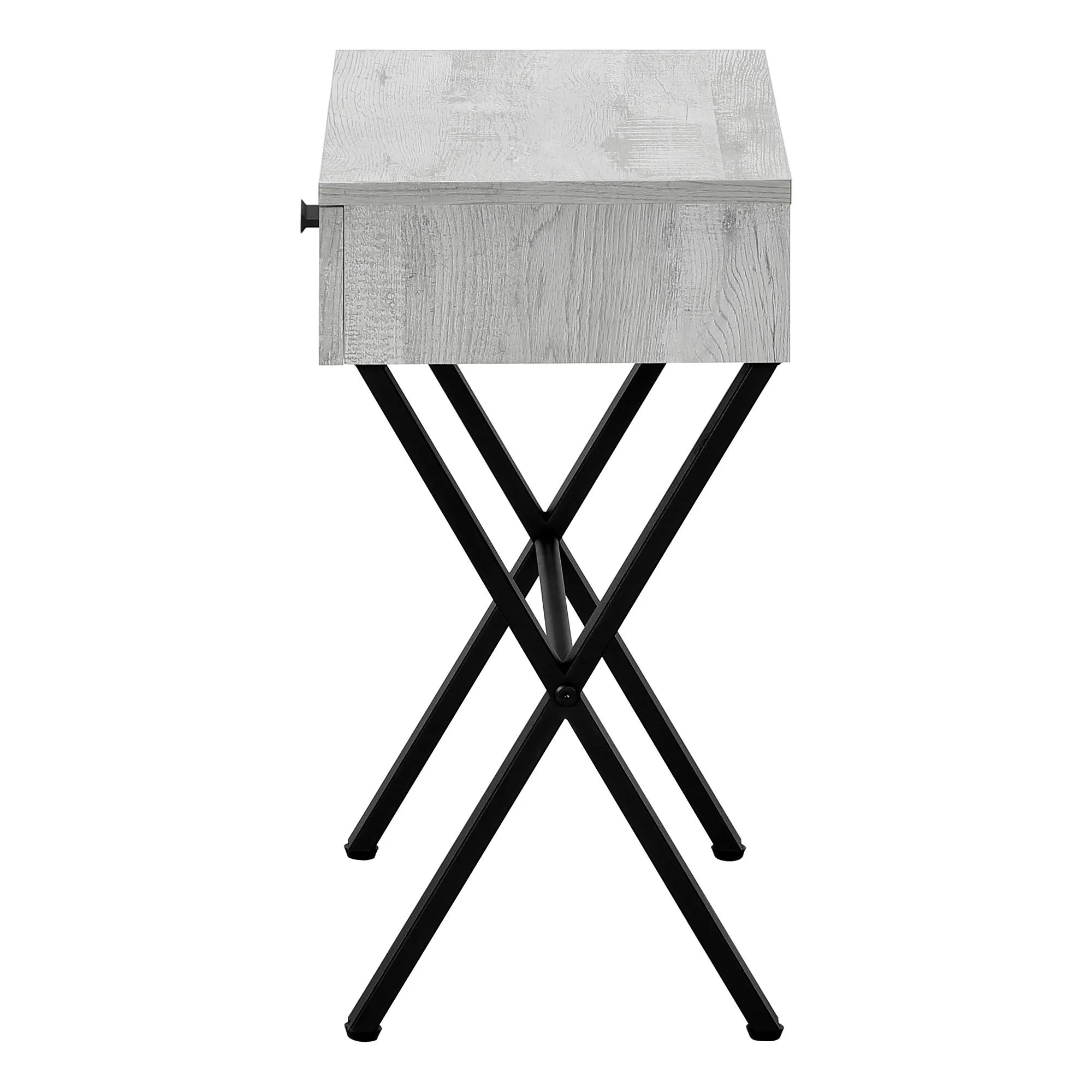Accent Side X Table, Storage Drawer, Contemporary & Modern by Couch.com