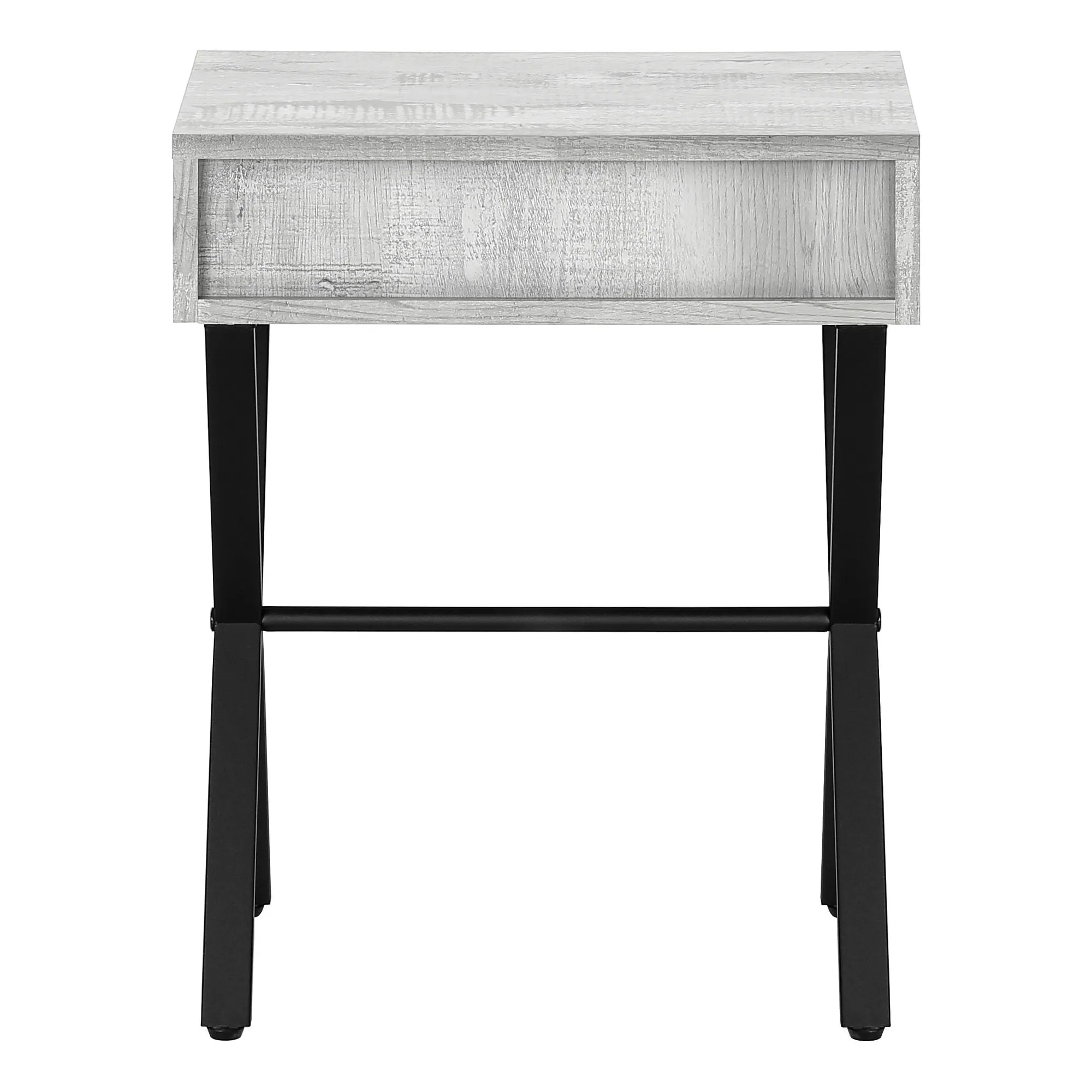 Accent Side X Table, Storage Drawer, Contemporary & Modern by Couch.com