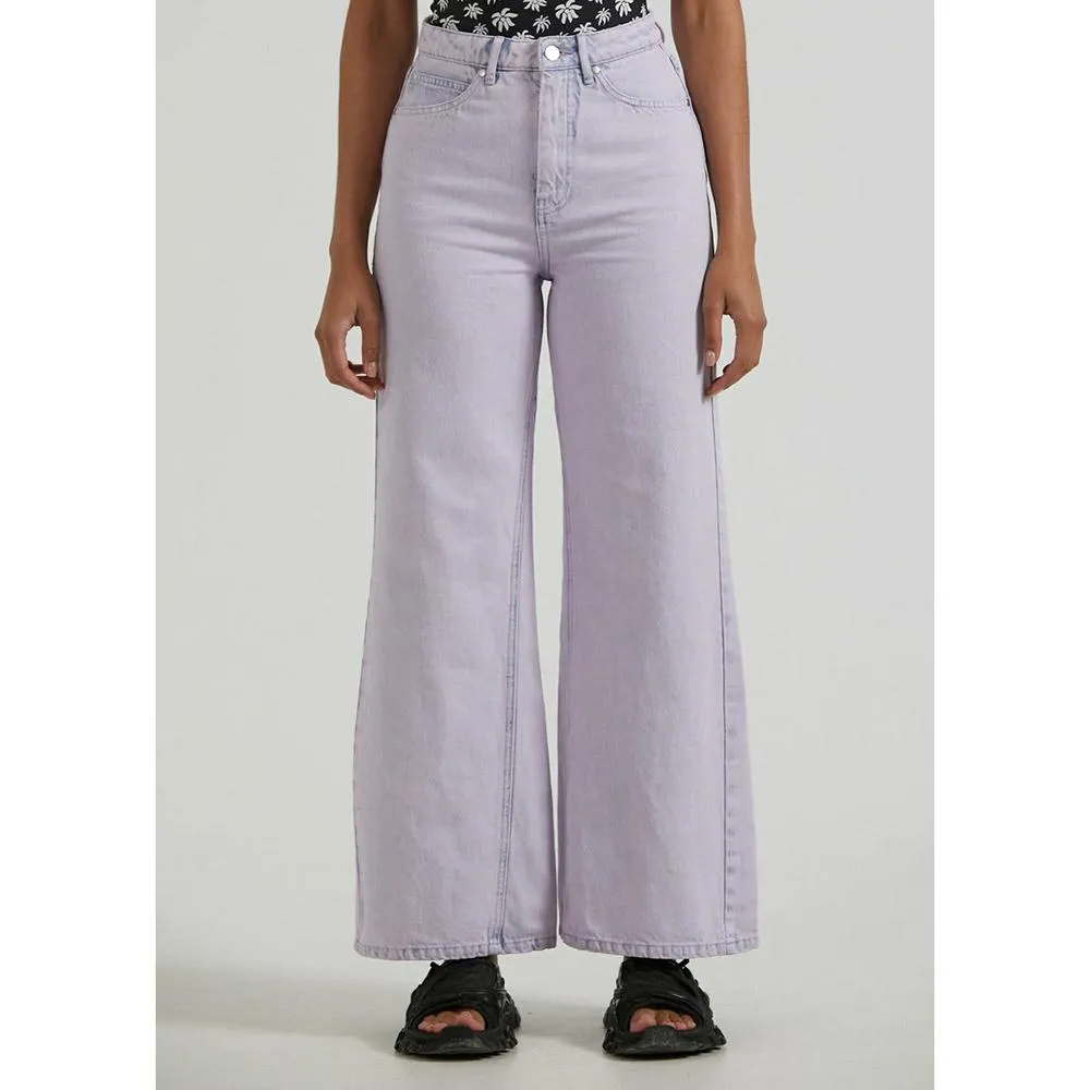 Afends Gigi Hemp Denim Flared Leg Jeans