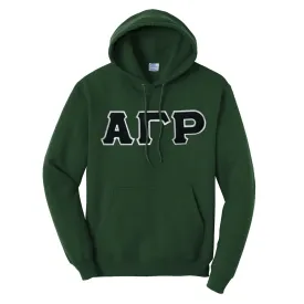 AGR Forest Hoodie with Sewn On Letters