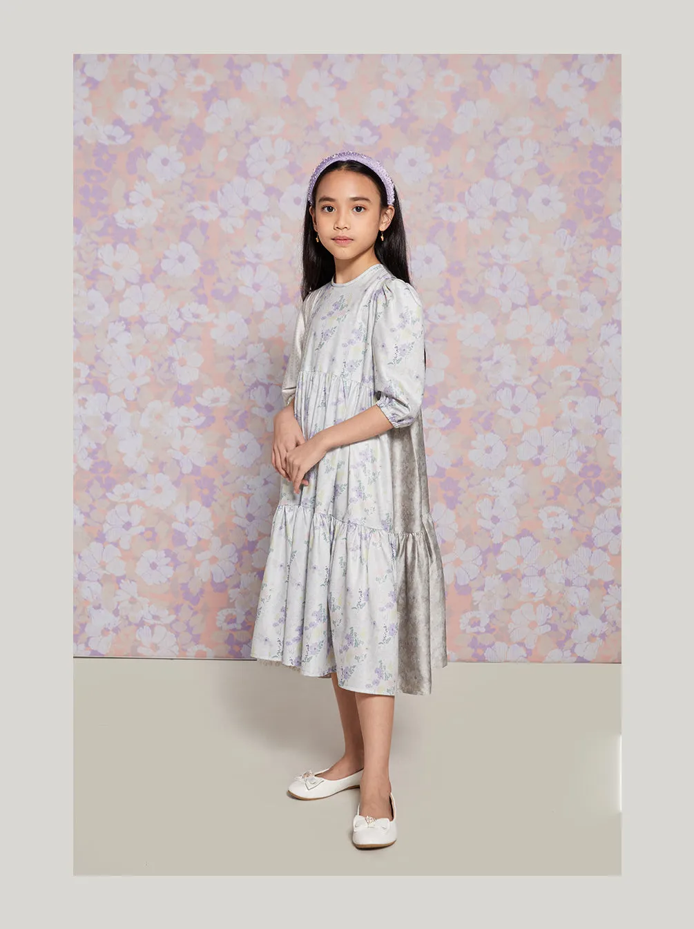 AIZA KIDS DRESS BEIGE