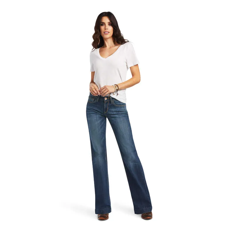 Ariat Ladies Alana Perfect Rise Denim Trouser Jeans 10040805