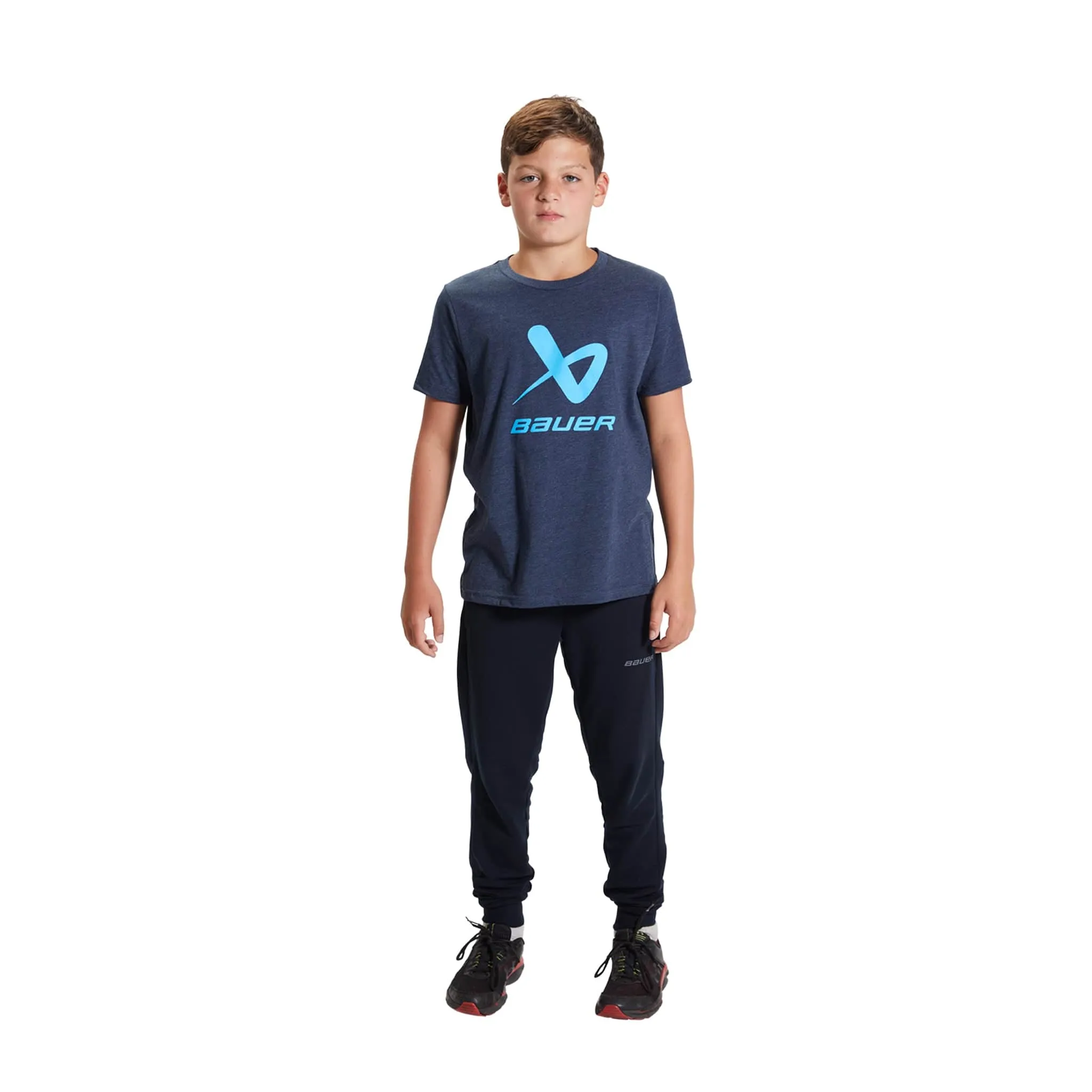 Bauer Core Lockup Youth Shortsleeve Shirt