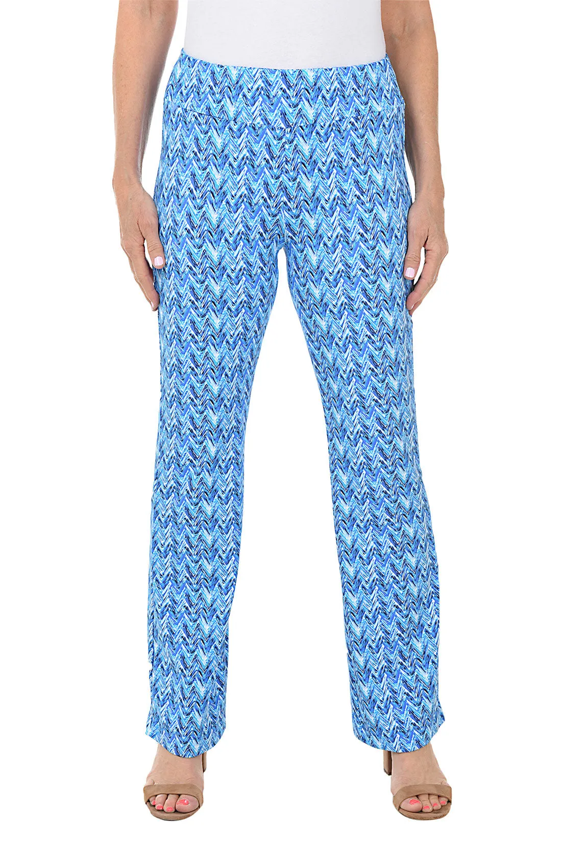 Blue Chevron UPF50  Pull-On Pant