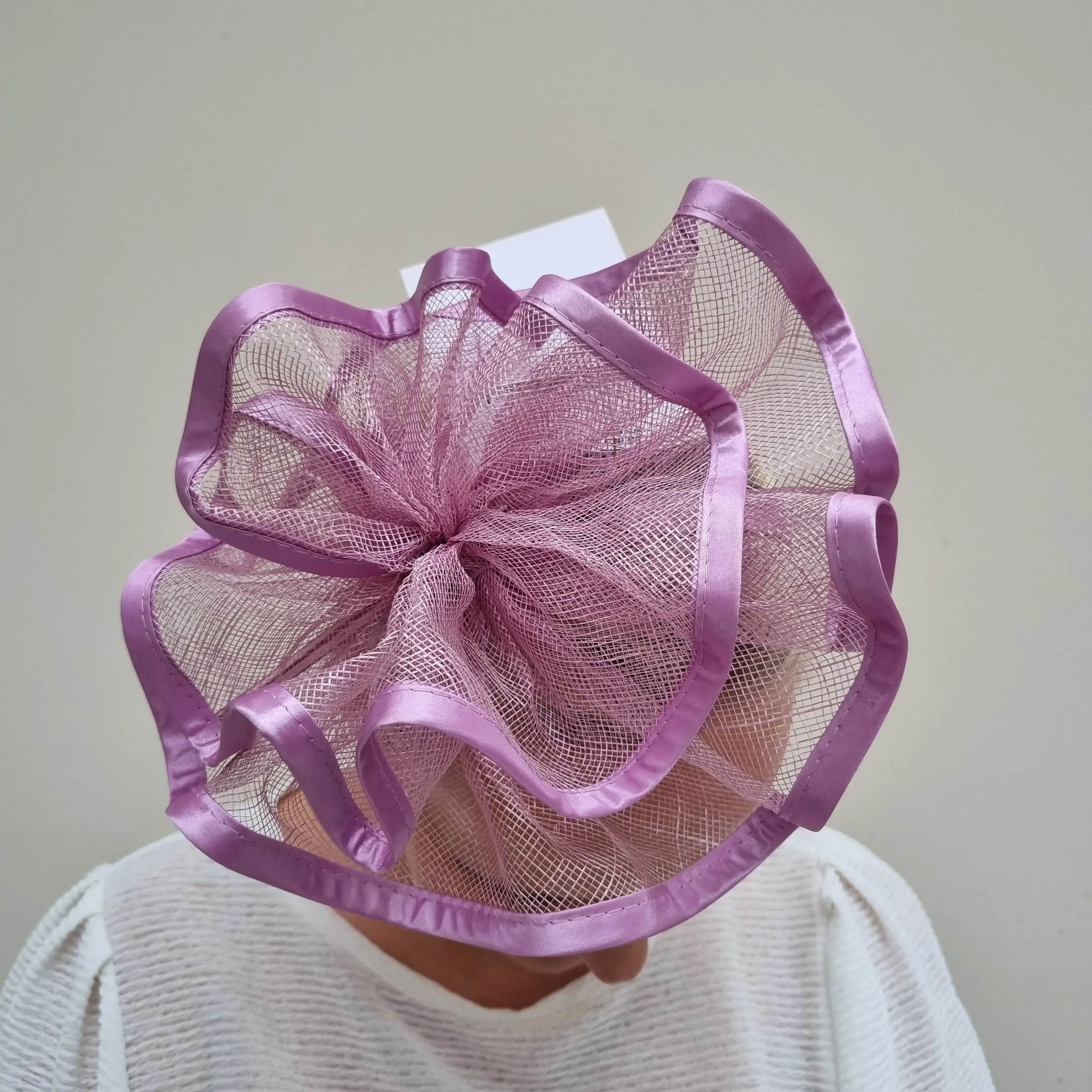 Boardmans Binx Fascinator in Lilac
