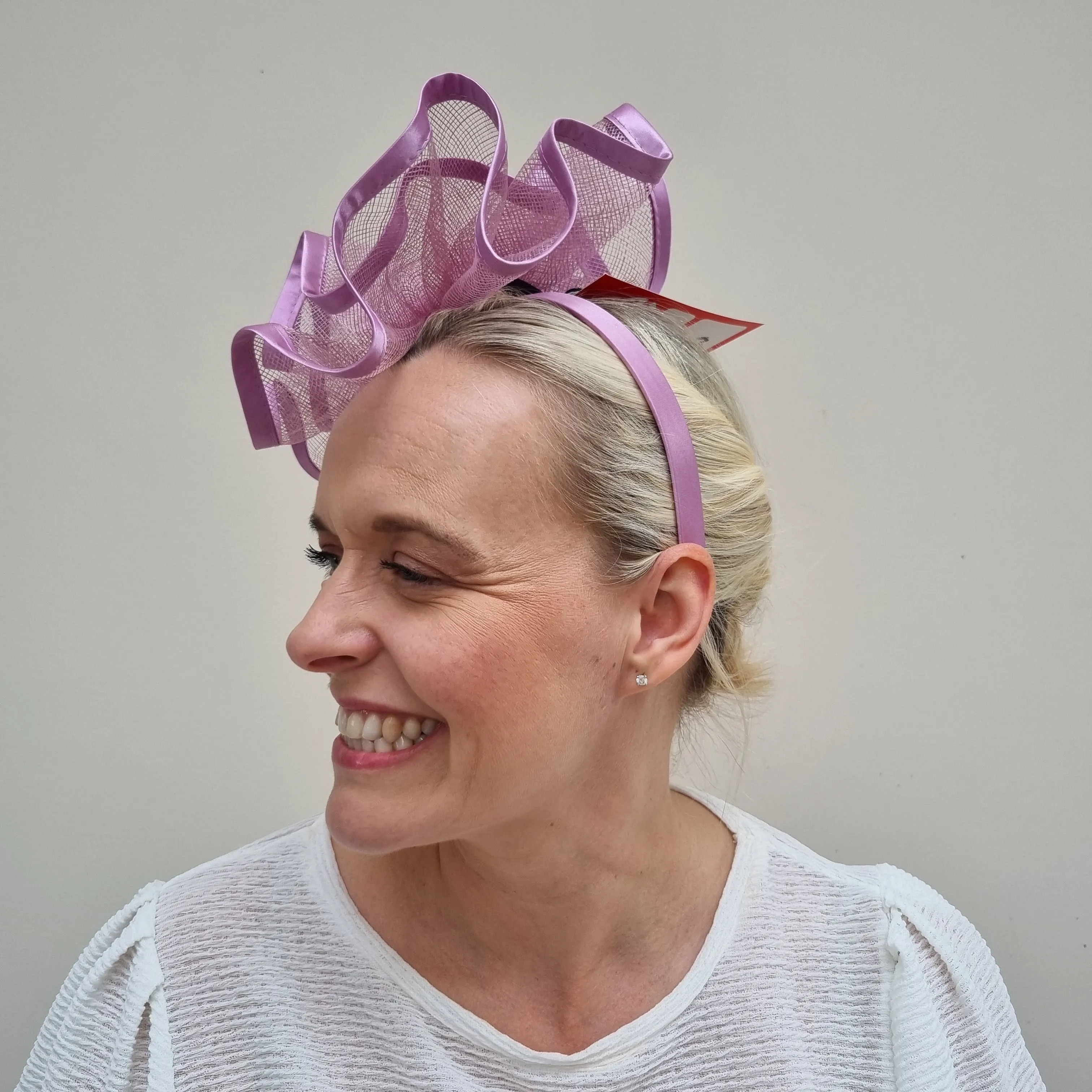 Boardmans Binx Fascinator in Lilac