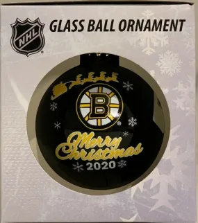 Boston Bruins Shatter Proof Single Ball Christmas Ornament NHL Hockey