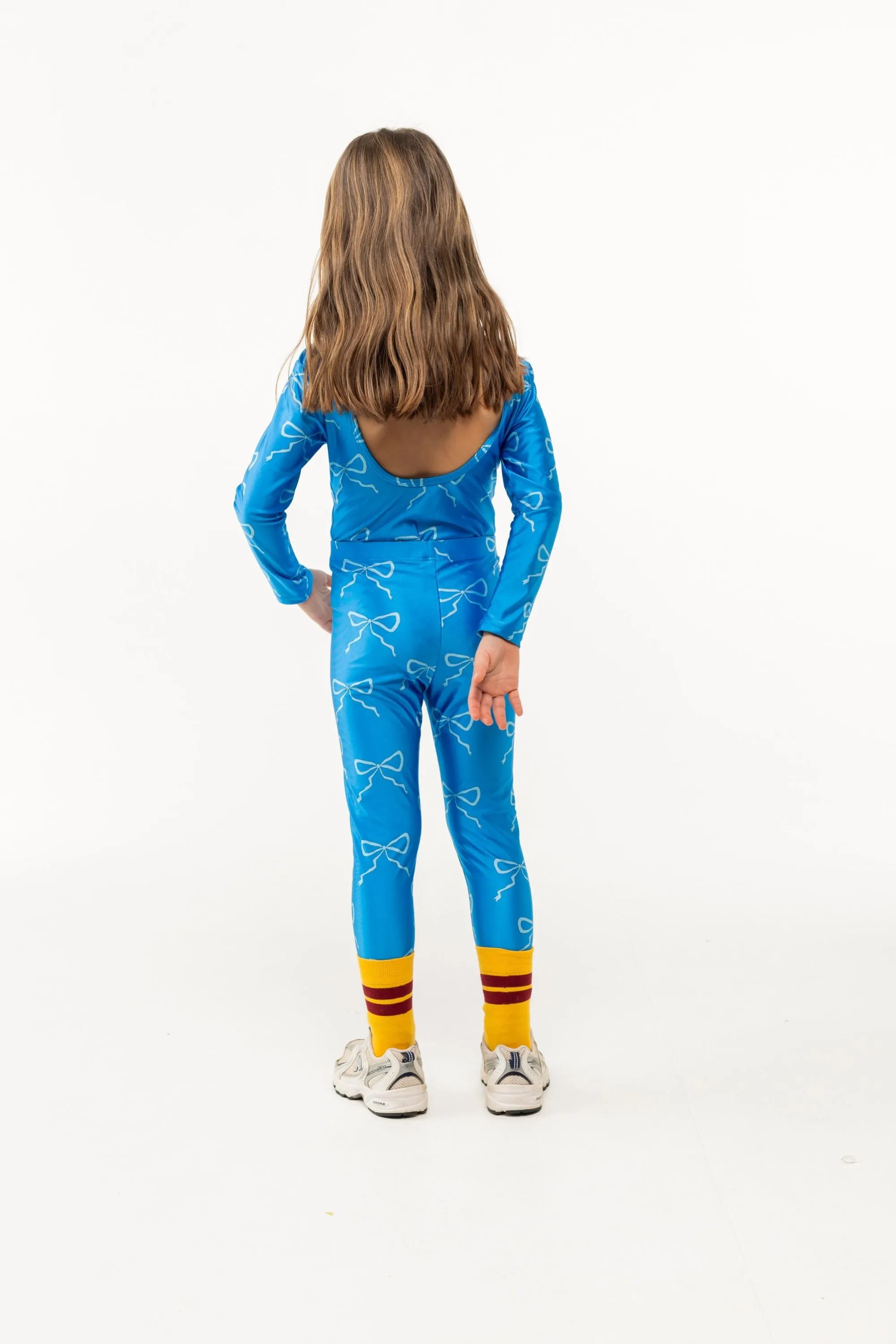 Bows Jumpsuit in Blue