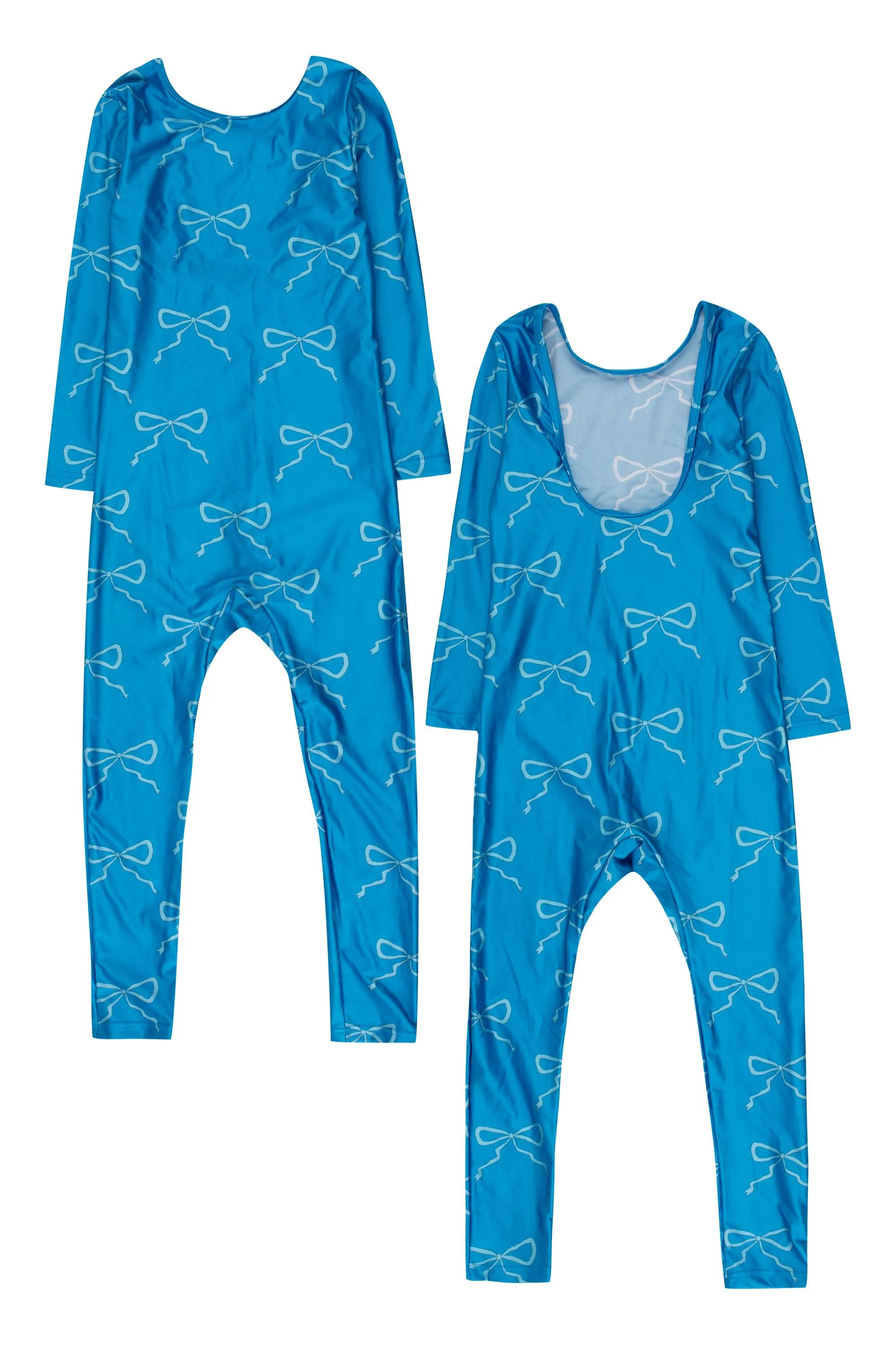 Bows Jumpsuit in Blue