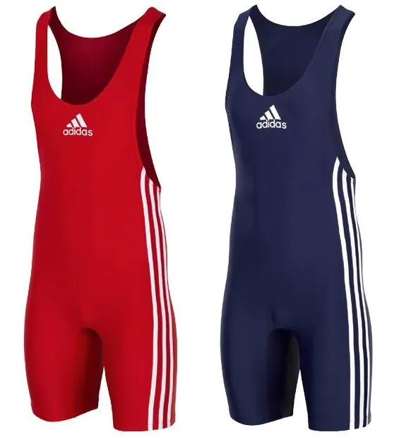 Bryderdragt - Adidas Performance Basic Pack - dobbelpakke - rød og blå