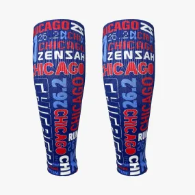 Busy Chicago Compression Leg Sleeves