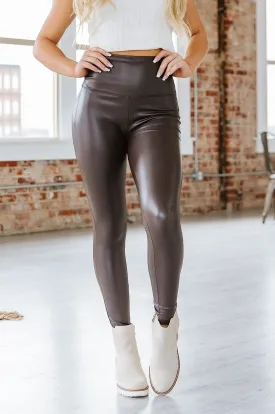 Cambria Leather Leggings