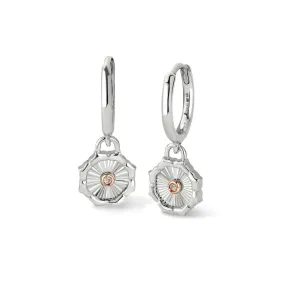 Clogau Sterling Silver Nos Da Drop Earrings