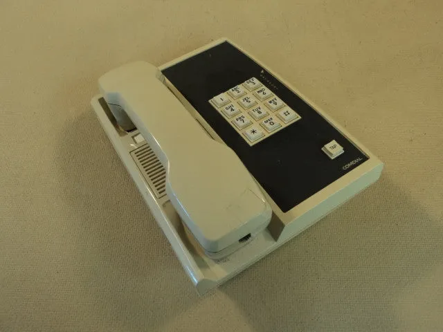 Comdial Office Phone Corded Beige Two Way Speaker 903A V1 -- Used