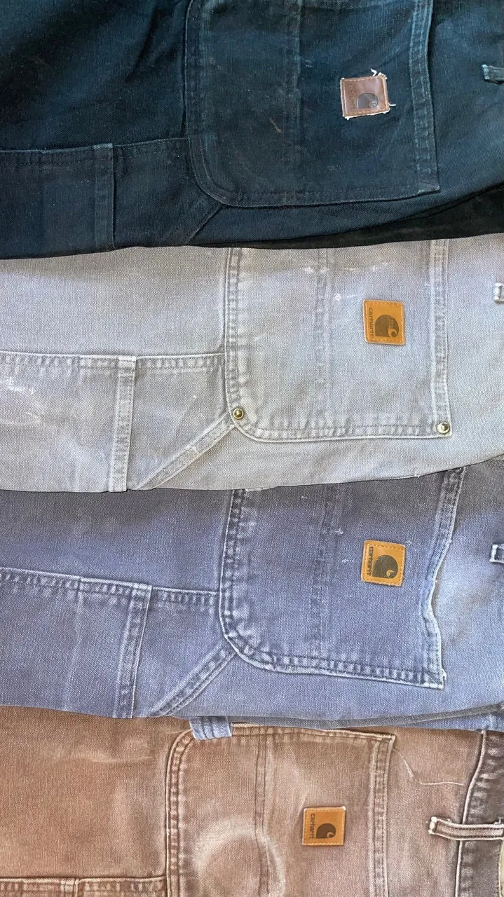 Custom Carhartt Carpenter Pants Single Knee Wholesale Lot NO DENIM