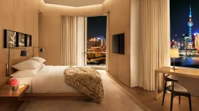 Custom Hotel Throws - Shanghai Edition