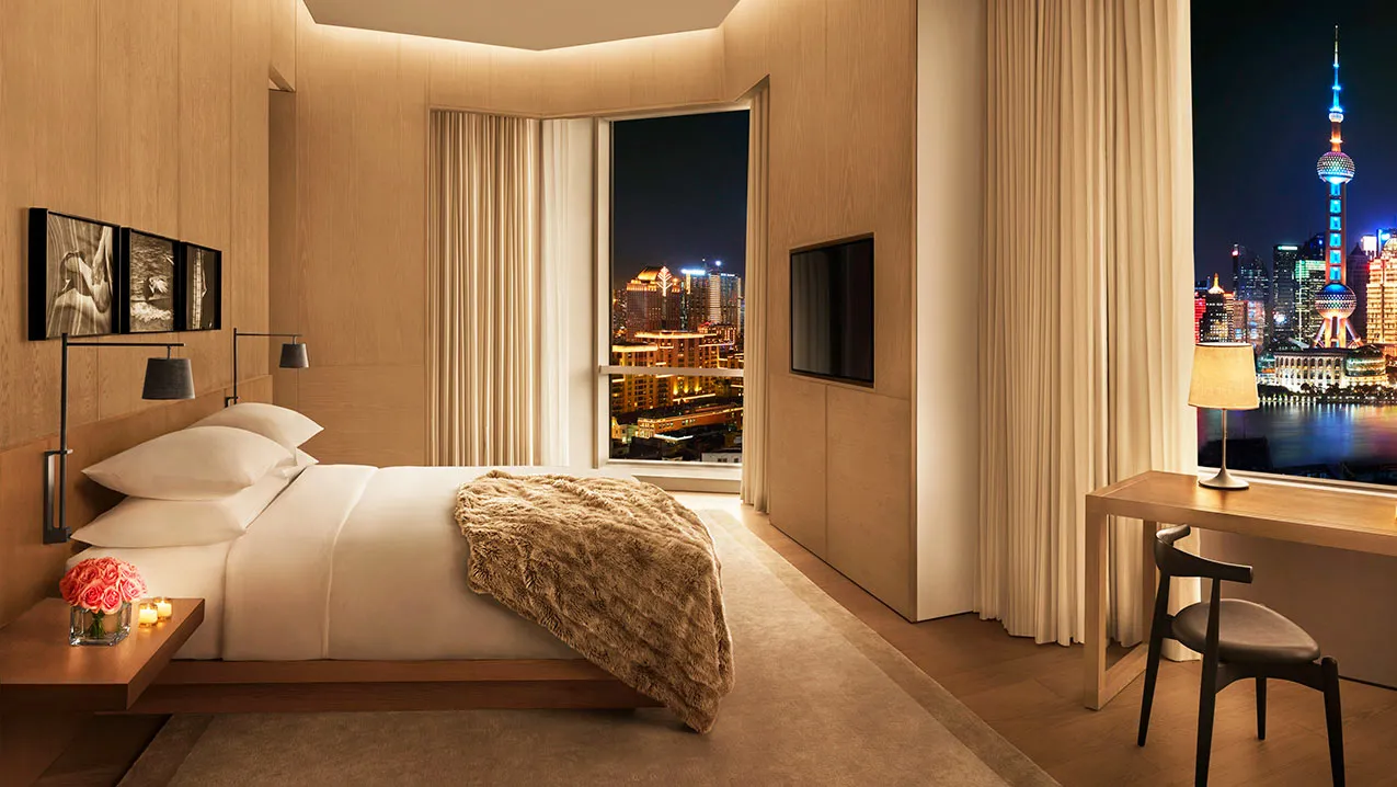 Custom Hotel Throws - Shanghai Edition