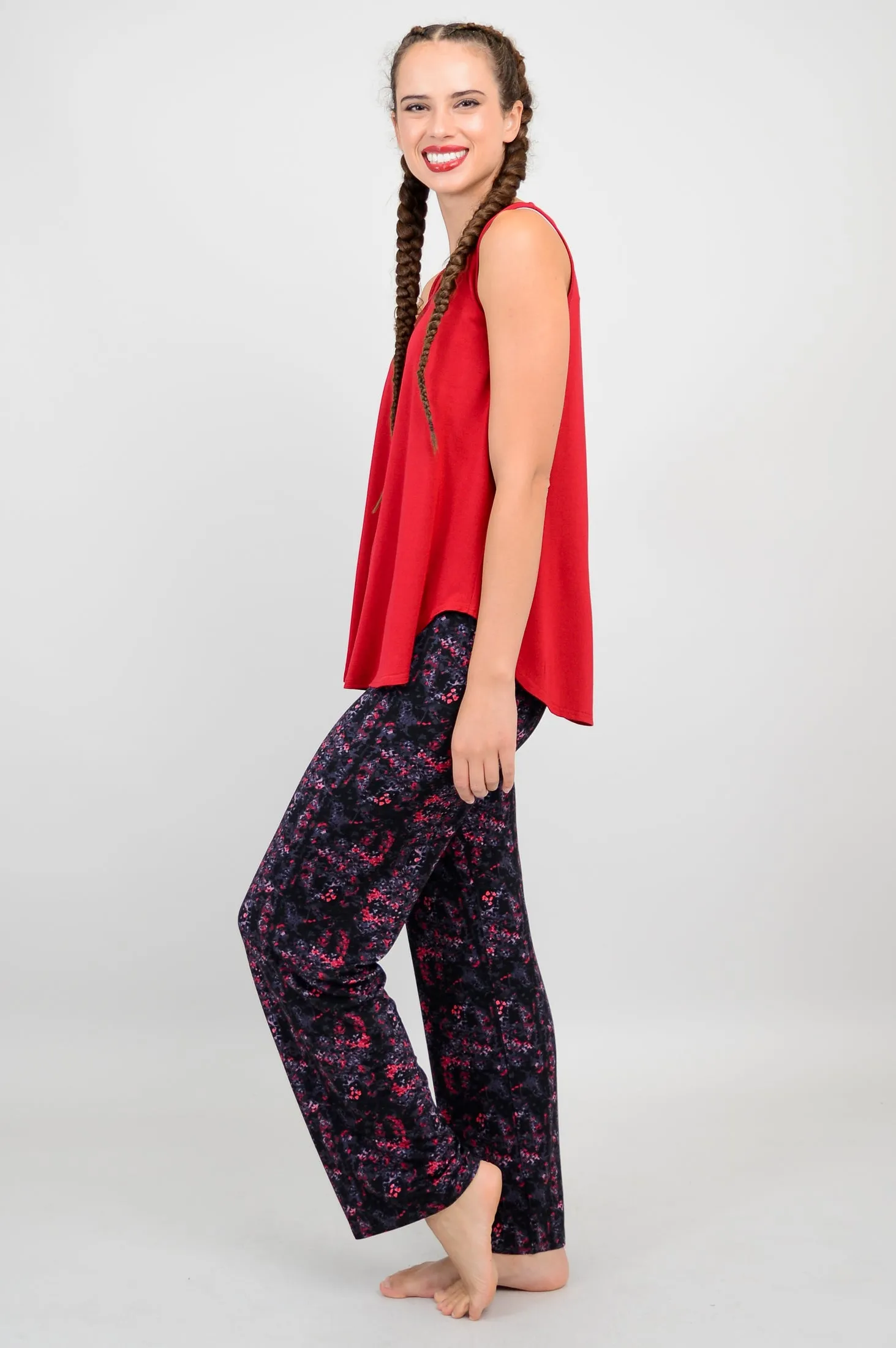 Dream Pant, Cherry Jam, Bamboo - Final Sale