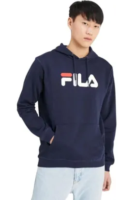 FILA Axel Logo Hoodie Navy