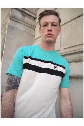 Fila Dover Tee White And Blue