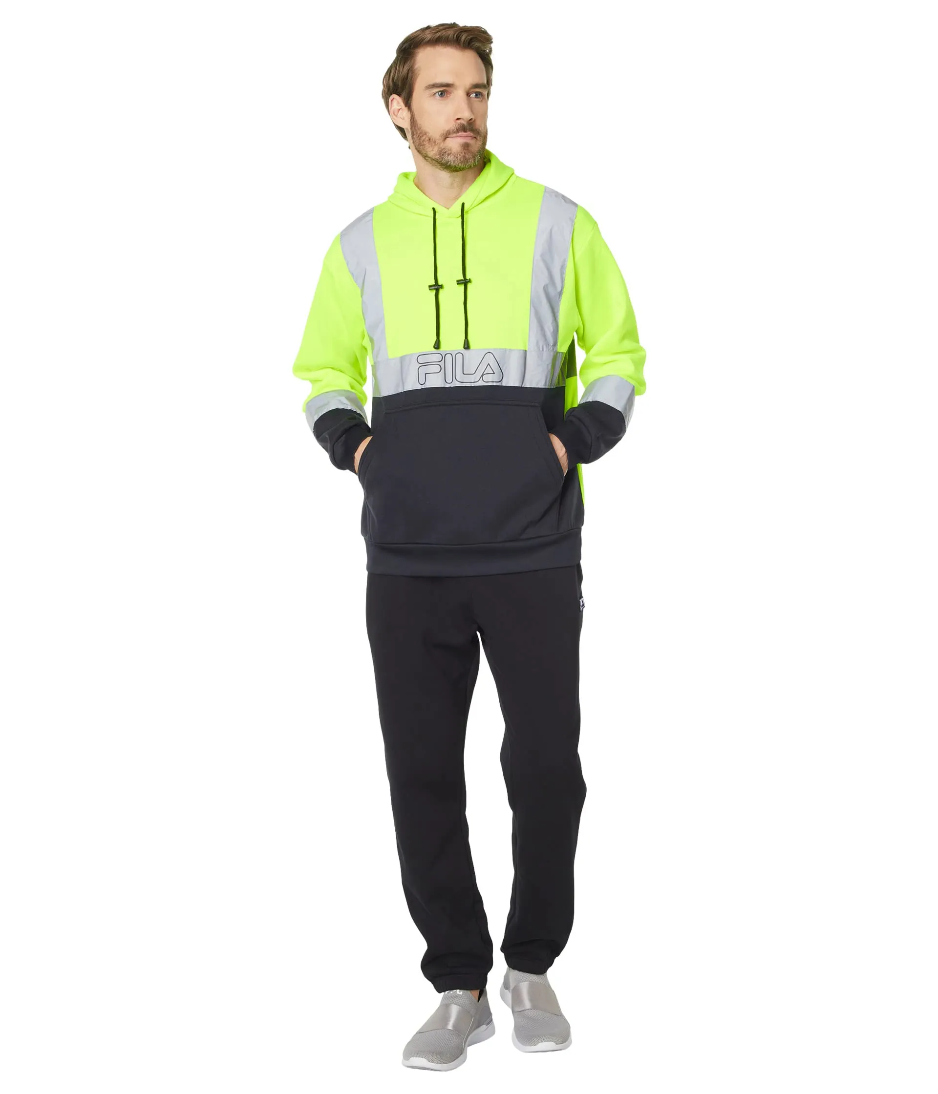 Fila High-Visibility Pullover Hoodie