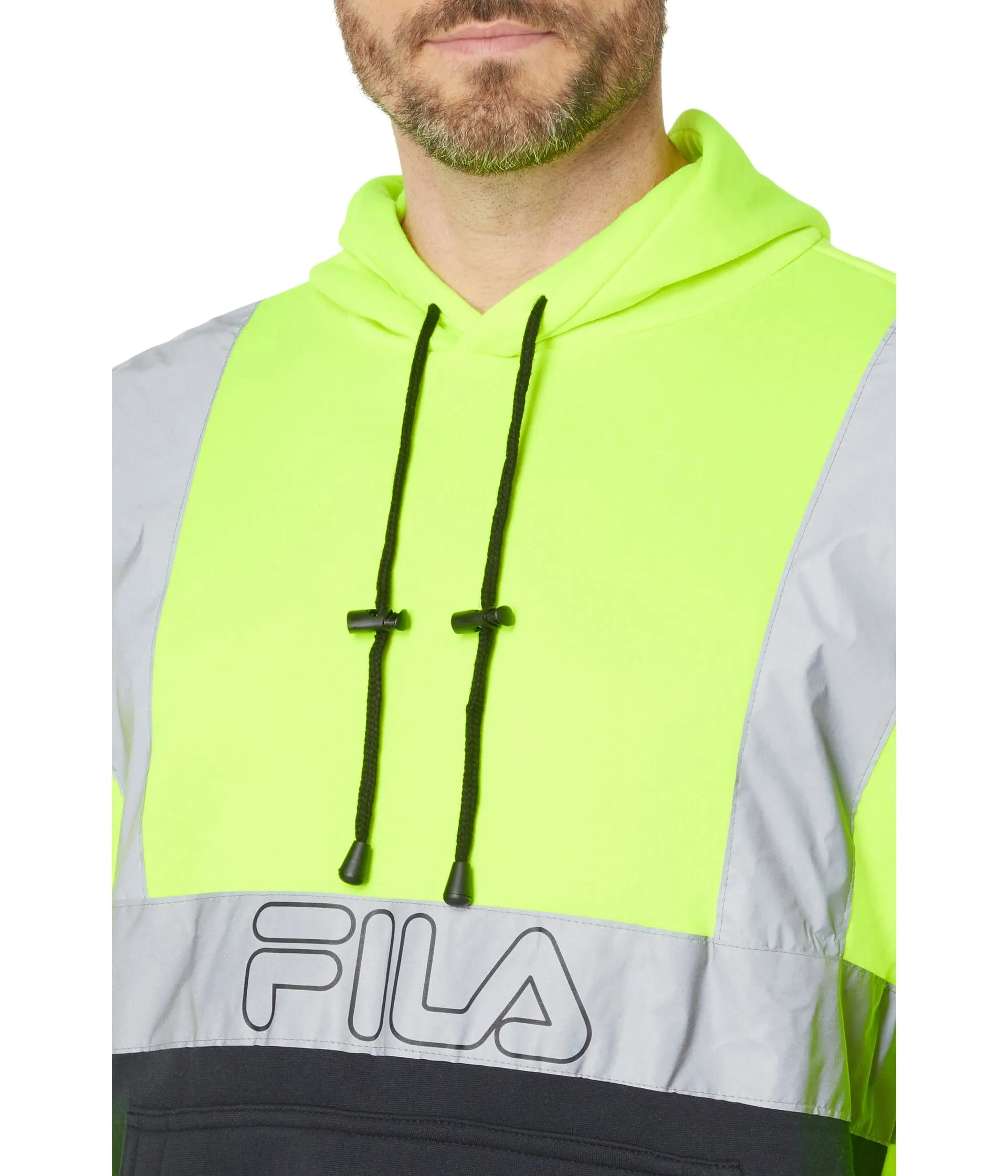 Fila High-Visibility Pullover Hoodie