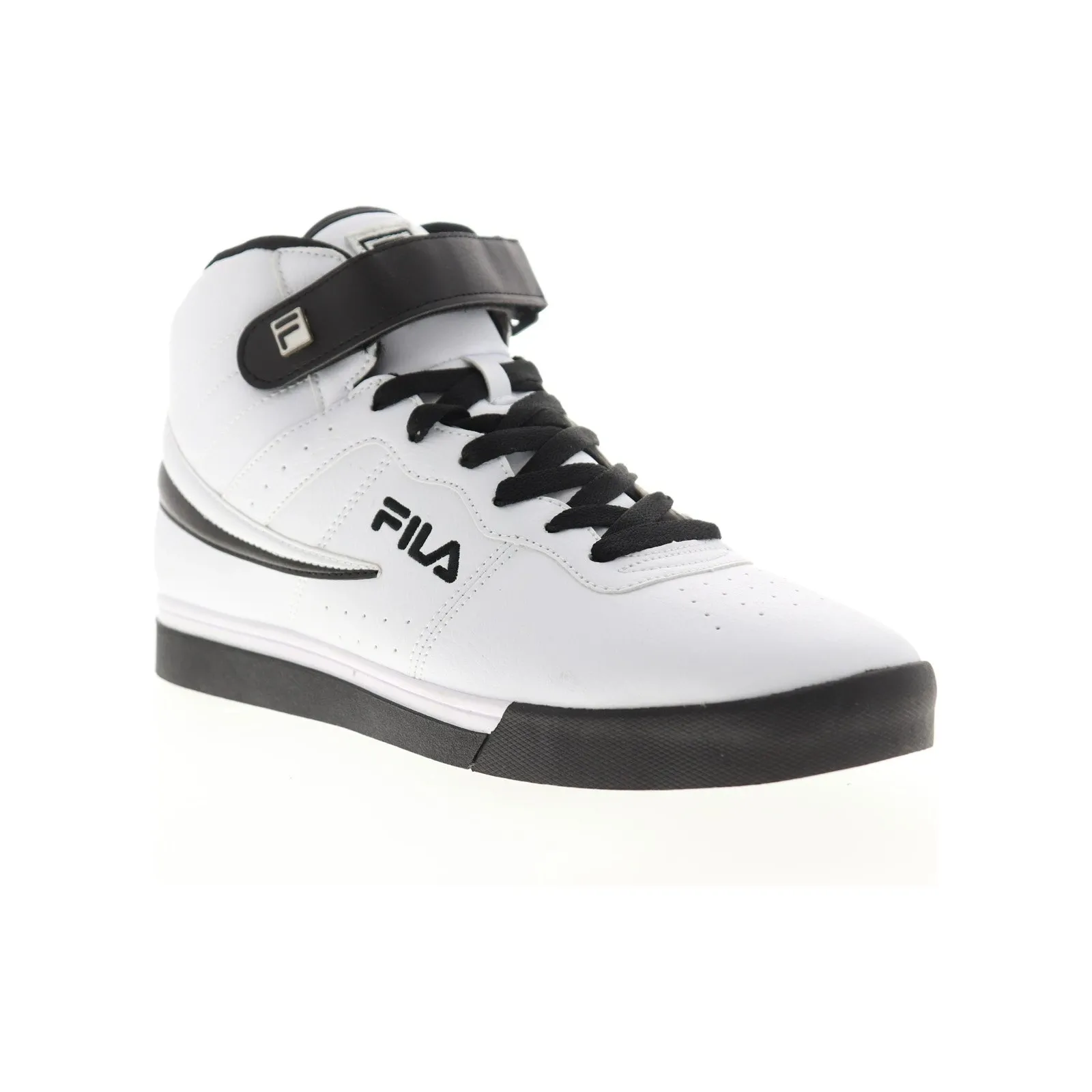 Fila Men's Vulc 13 Mid Plus Shoes - White / Black