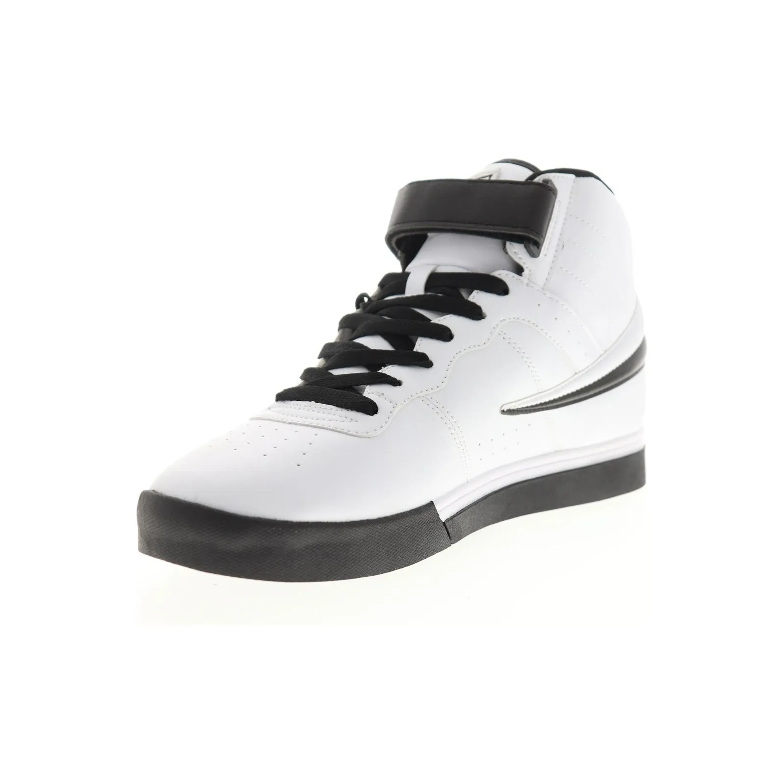 Fila Men's Vulc 13 Mid Plus Shoes - White / Black
