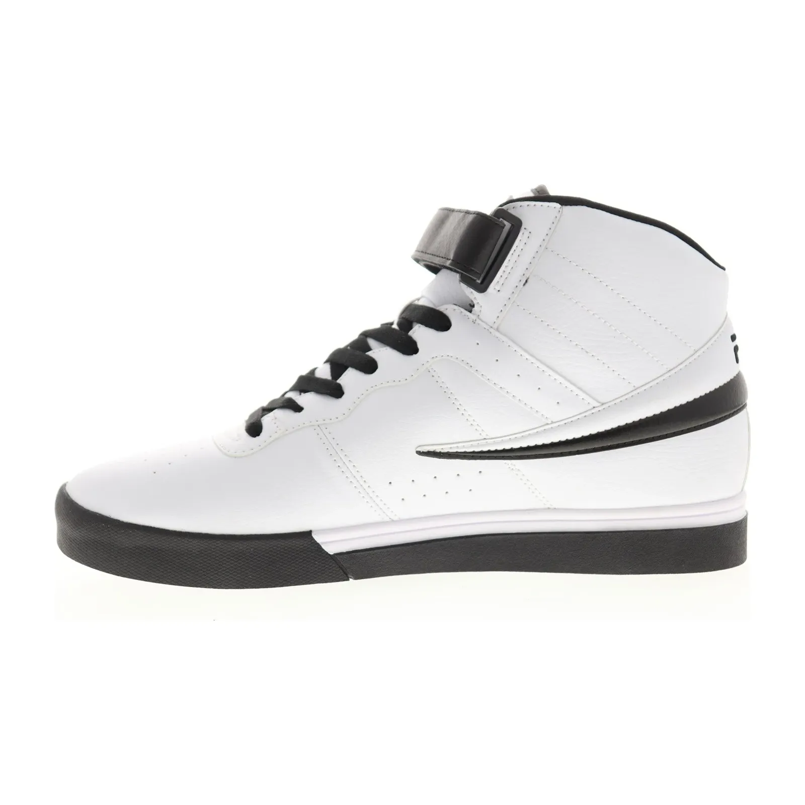 Fila Men's Vulc 13 Mid Plus Shoes - White / Black