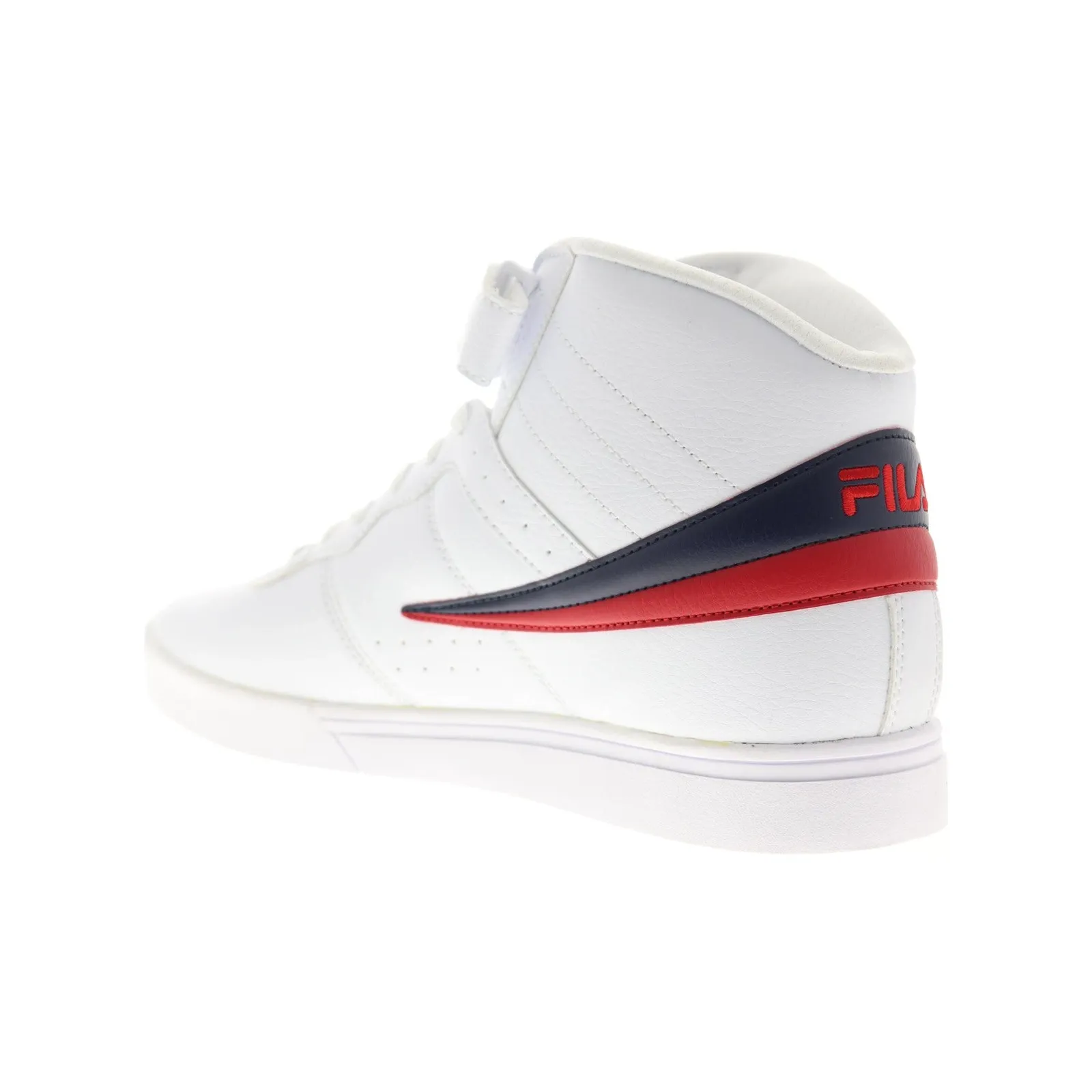 Fila Men's Vulc 13 Mid Plus Shoes - White / Red