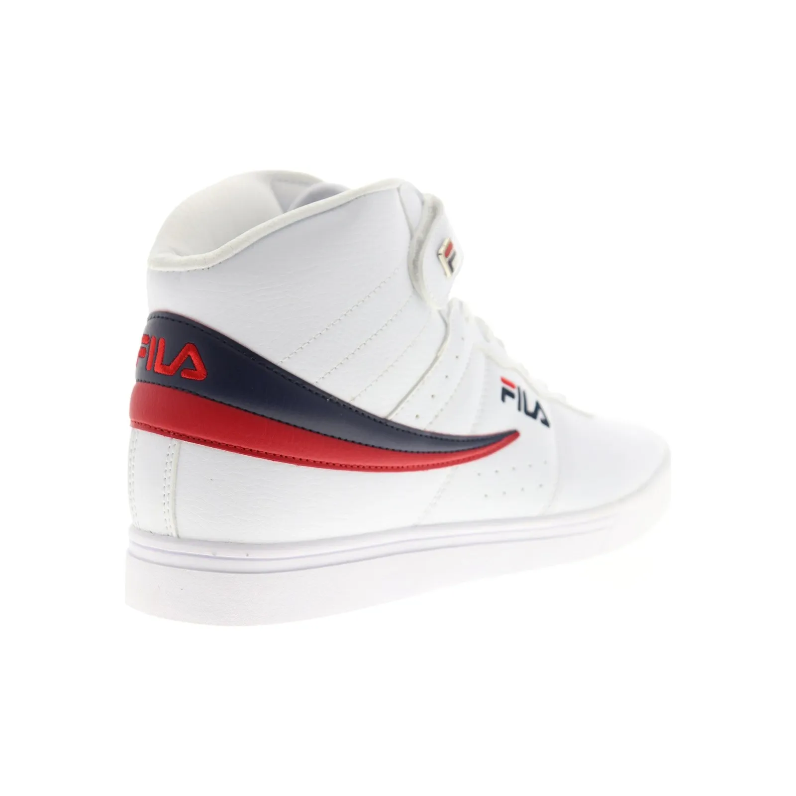 Fila Men's Vulc 13 Mid Plus Shoes - White / Red
