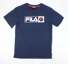 FILA NAVY TSHIRT 10/12Y PRE-LOVED