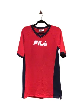 FILA Regular fit Midi Dress in Red  -  S