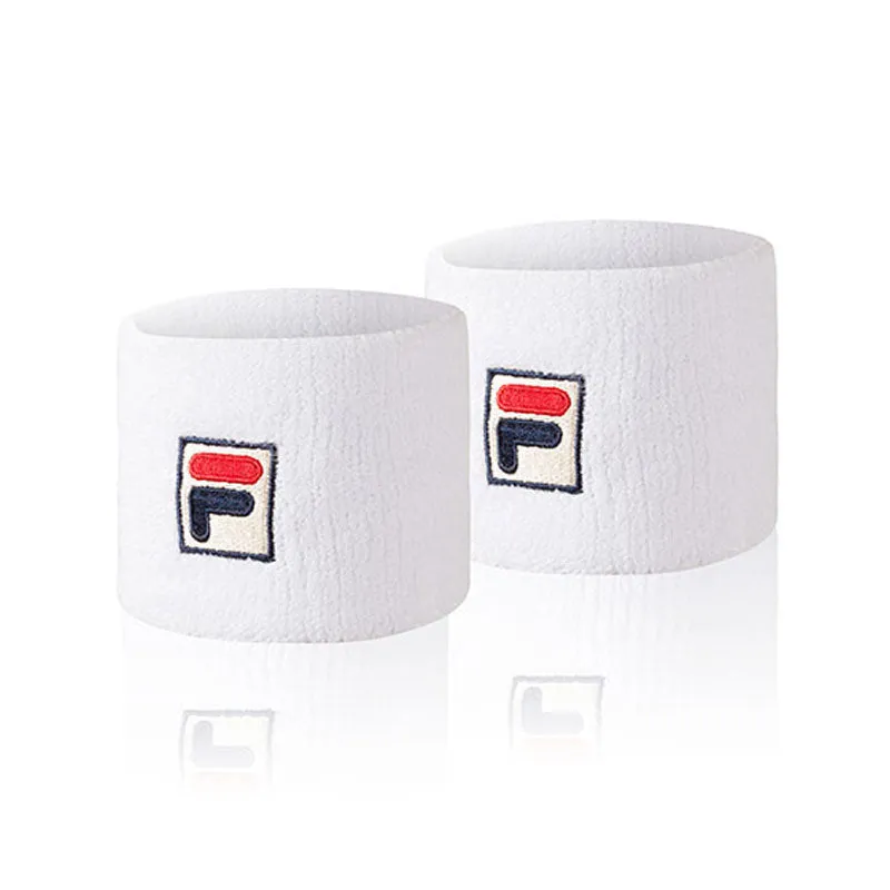 Fila Solid Tennis Wristband White
