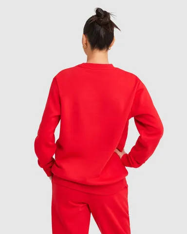 FILA UNISEX CLASSIC RED CREW