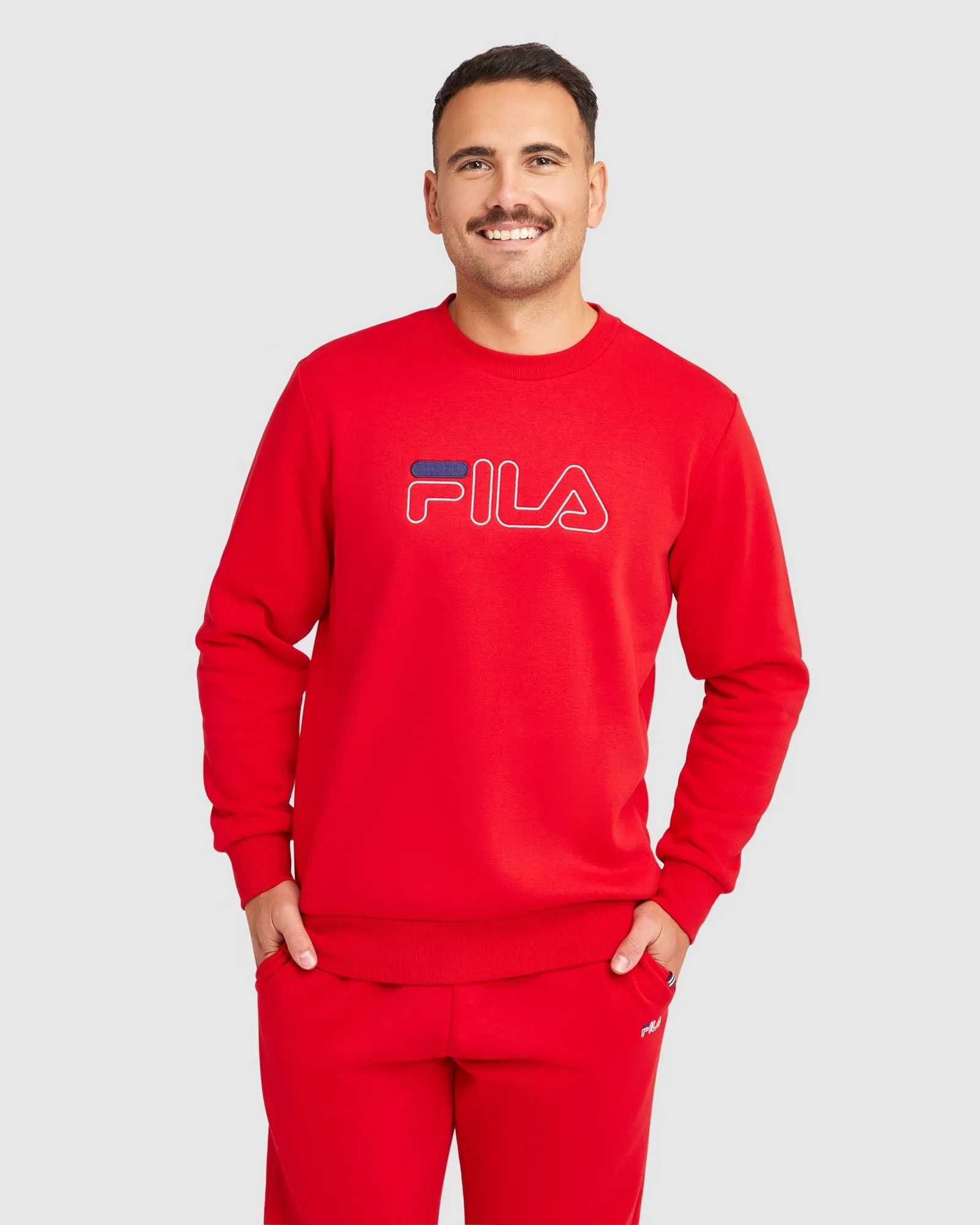 FILA UNISEX CLASSIC RED CREW