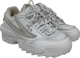 FILA White Fila Disruptor Ii Women's Trainers UK 5.5 EU 38.5 👠