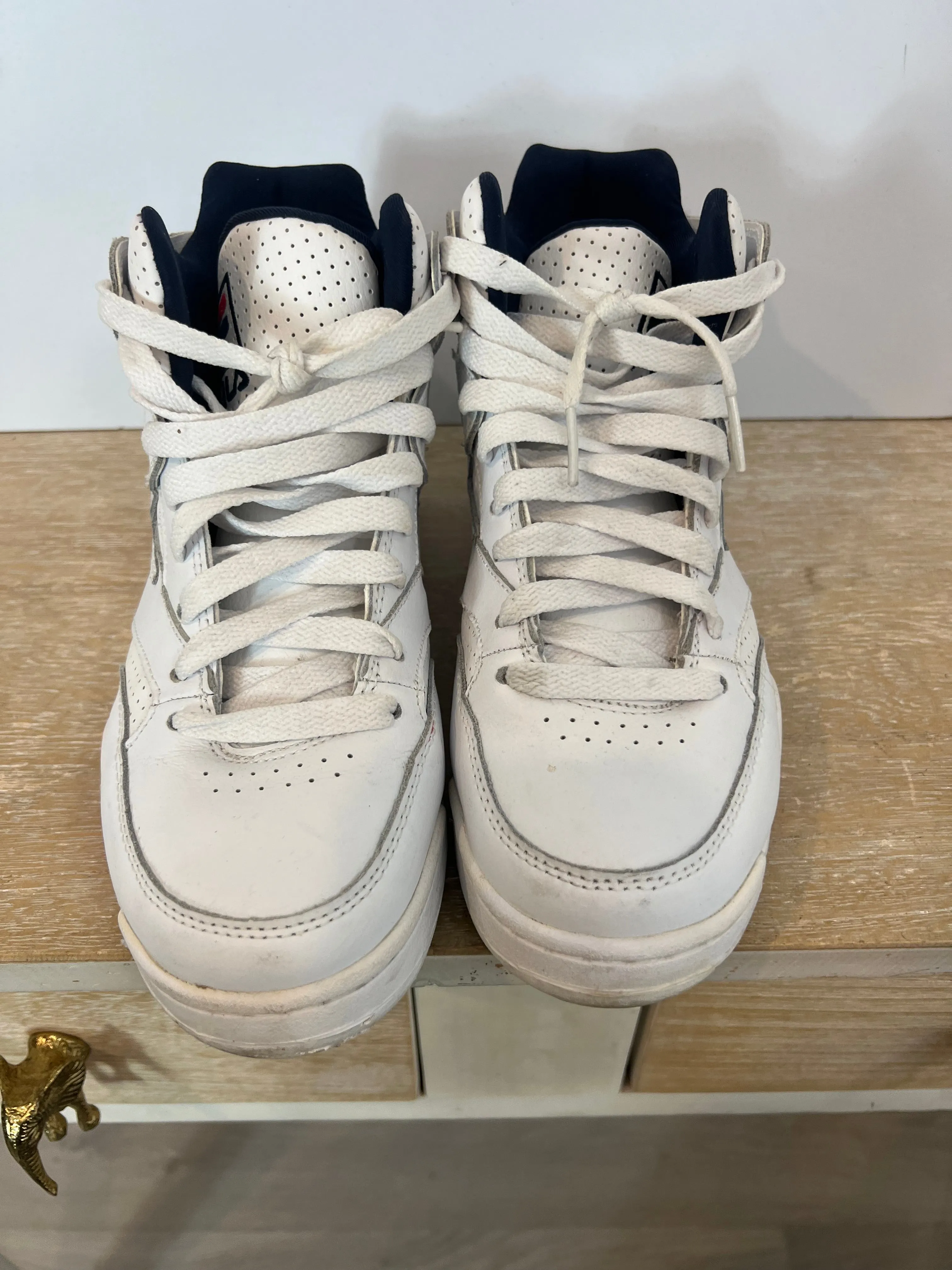 FILA. Zapatillas blancas bota T.38