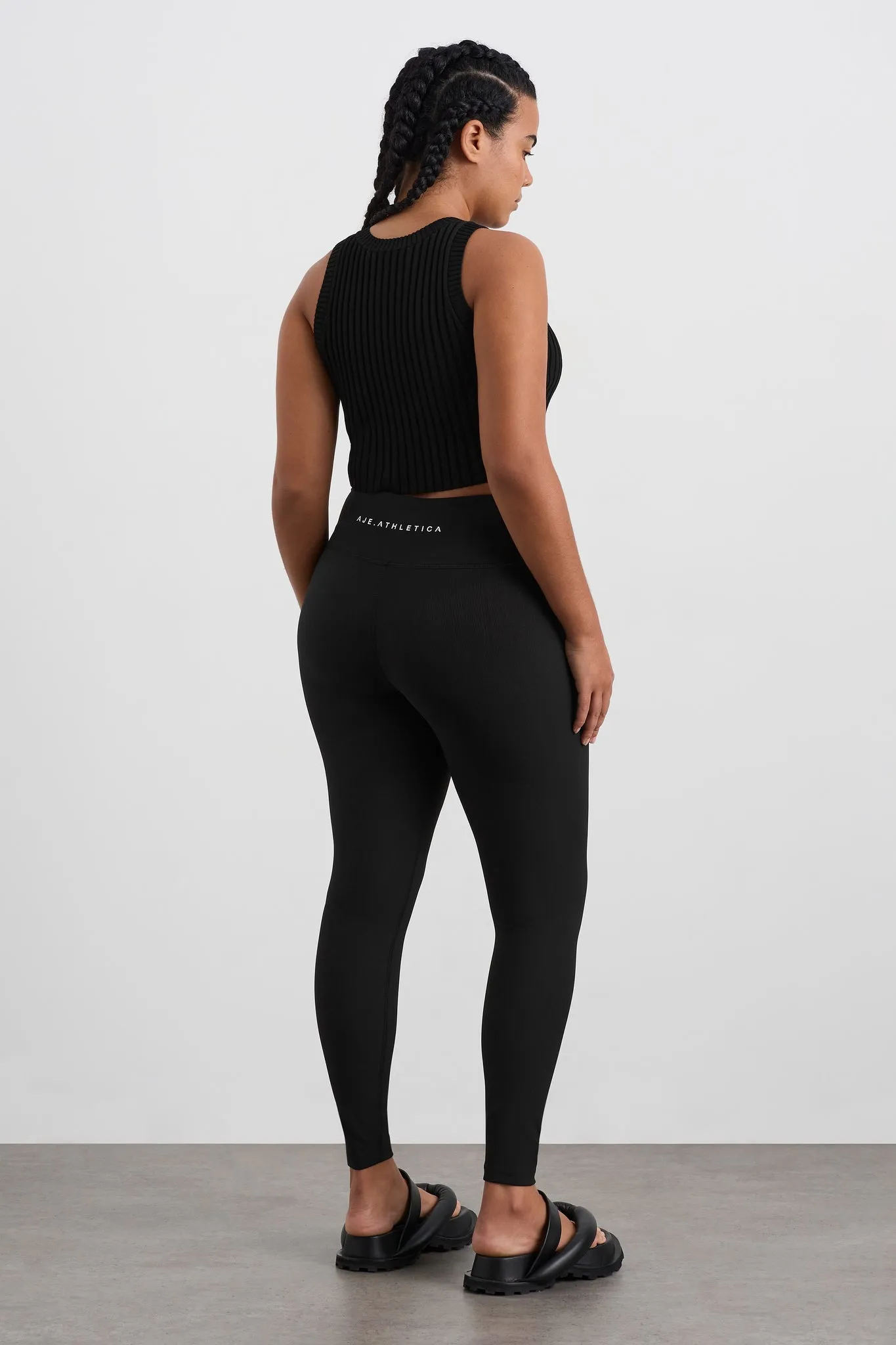 Full Length Ribbed Legging 203