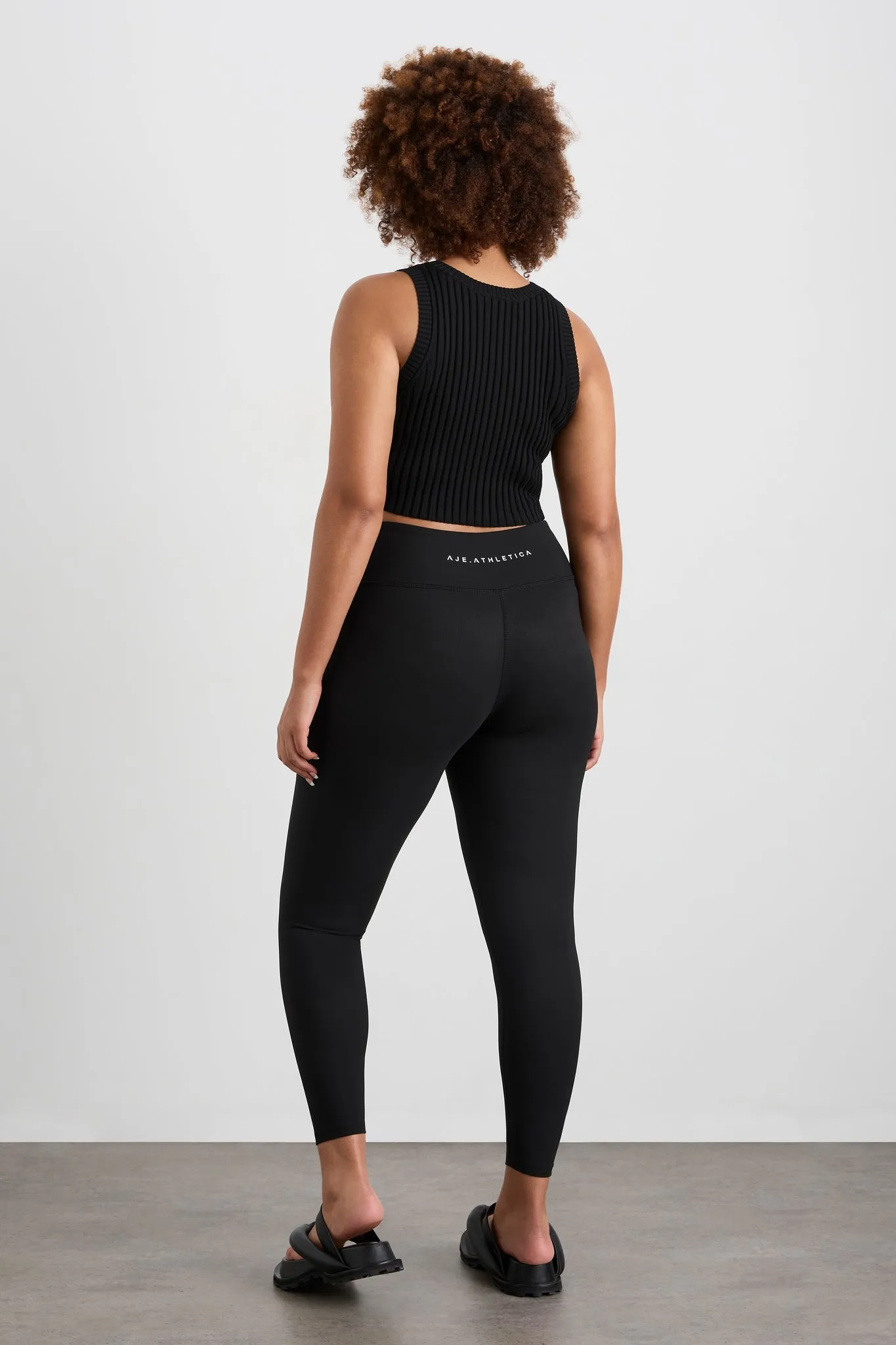Full Length Ribbed Legging 203