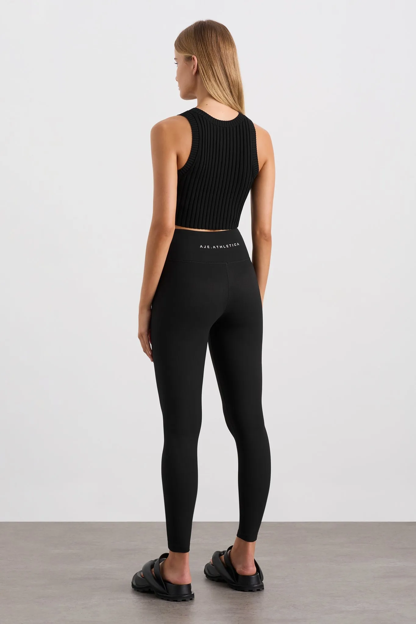 Full Length Ribbed Legging 203